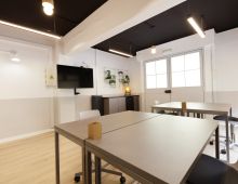 Coworking Barcelona myHQ PRIVATE GARAGE OFFICE GRACIA