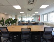 Centro de negocios con coworking Madrid Coworking La Fábrica Bernabeu