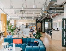 Centro de negocios con coworking Barcelona WeWork Carrer de Pallars