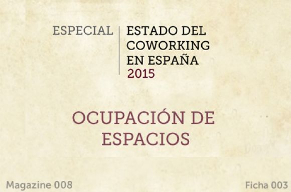 Encuesta Estado del Coworking en España: Ocupación de espacios