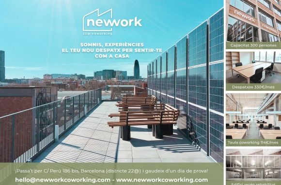 Centro de negocios con coworking Barcelona NewWork Coworking 