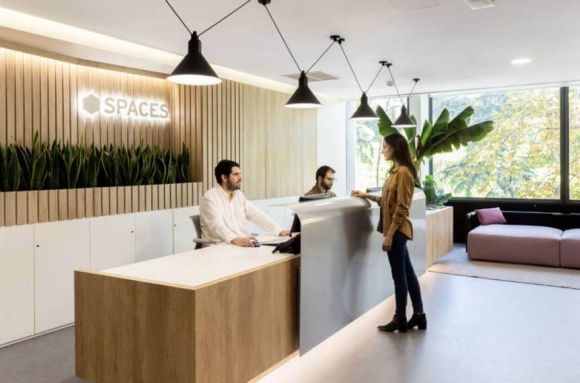 Centro de negocios con coworking Madrid Spaces Retiro