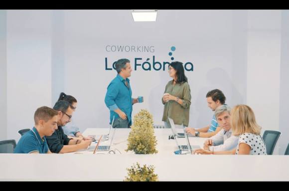 Centro de negocios con coworking Madrid Coworking La Fábrica
