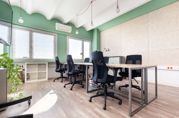 Oficina compartida Barcelona myHQ PRIVATE OFFICE LOFT STUDIO 40m2