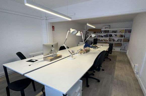 Oficina compartida Barcelona Bonito espacio de trabajo en Lesseps