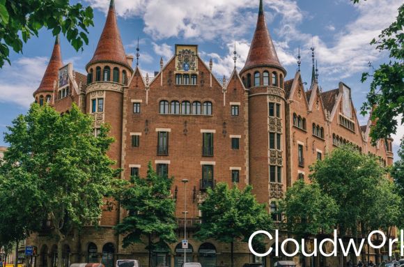 Coworking Barcelona Casa Les Punxes x Cloudworks