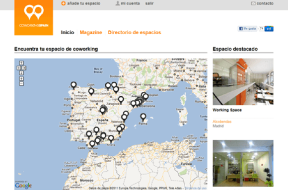 Centros de Coworking en España