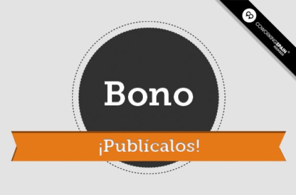 Nuevo en CoworkingSpain: Bonos