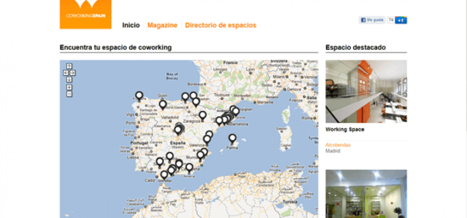 Centros de Coworking en España