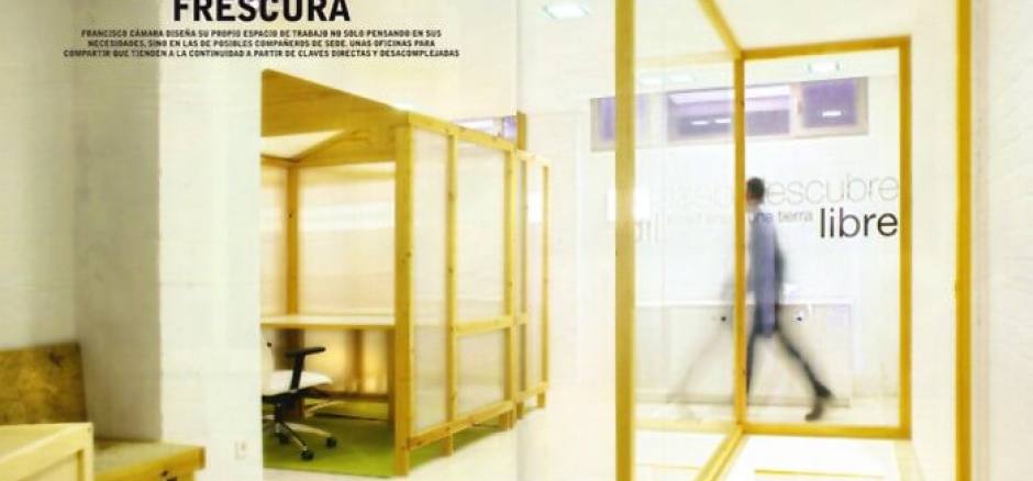 Freeland coworking publicado en la revista Diseño Interior por su magnifico interiorismo