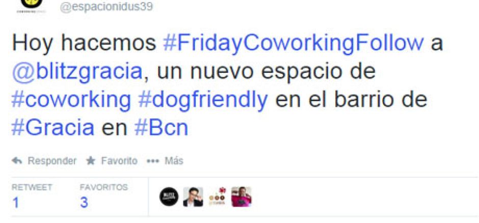 #FridayCoworkingFollow