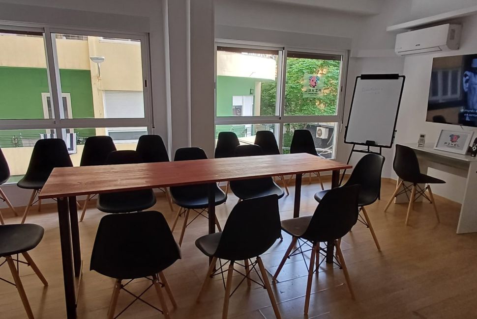 Sala de Reunión en zona diáfana